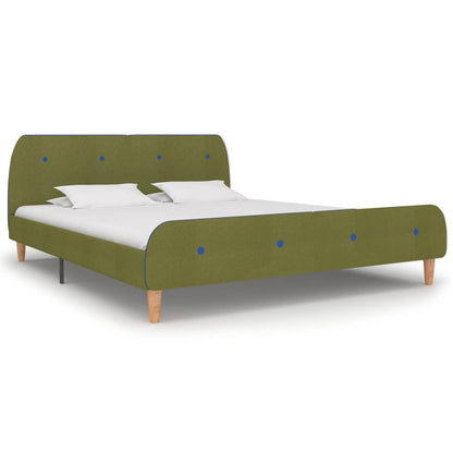 Giroletto senza Materasso Verde 150x200 cm in Tessuto