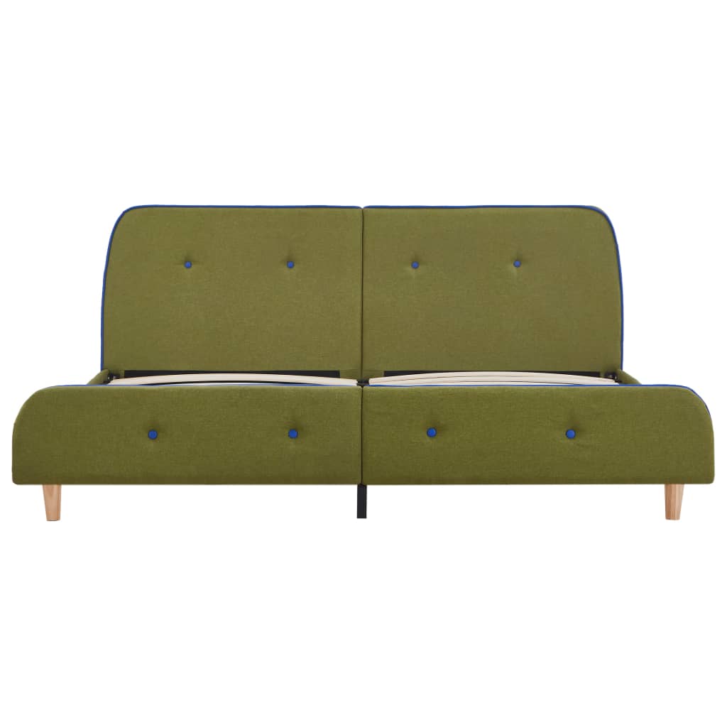 Giroletto senza Materasso Verde 150x200 cm in Tessuto