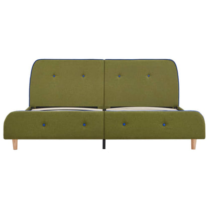 Giroletto senza Materasso Verde 150x200 cm in Tessuto