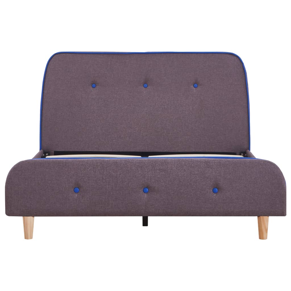 Giroletto senza Materasso Tortora 120x190 cm in Tessuto