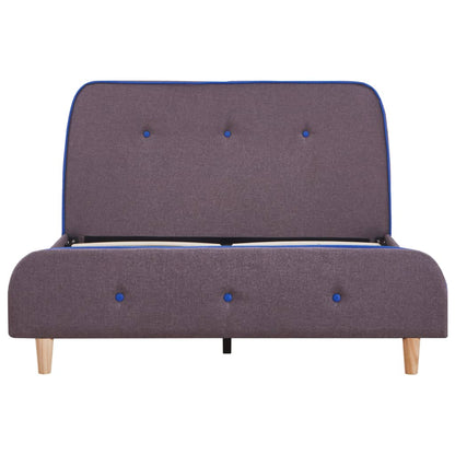 Giroletto senza Materasso Tortora 120x190 cm in Tessuto