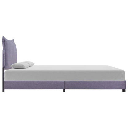 Giroletto senza Materasso Grigio Chiaro 135x190 cm in Tessuto