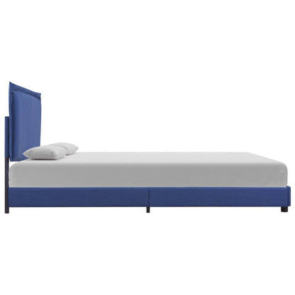 Giroletto senza Materasso Blu 135x190 cm in Tessuto