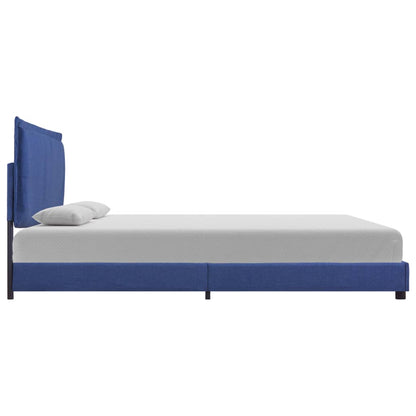 Giroletto senza Materasso Blu 150x200 cm in Tessuto