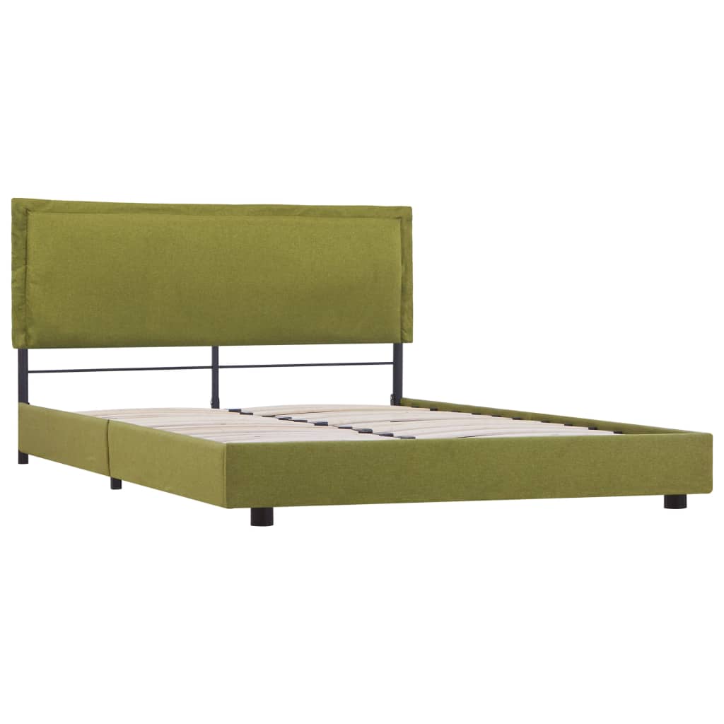 Giroletto senza Materasso Verde 135x190 cm in Tessuto