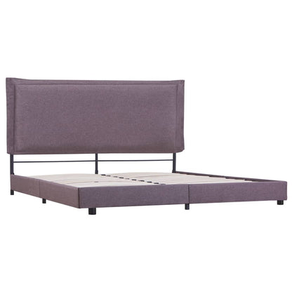Giroletto senza Materasso Tortora 150x200 cm in Tessuto