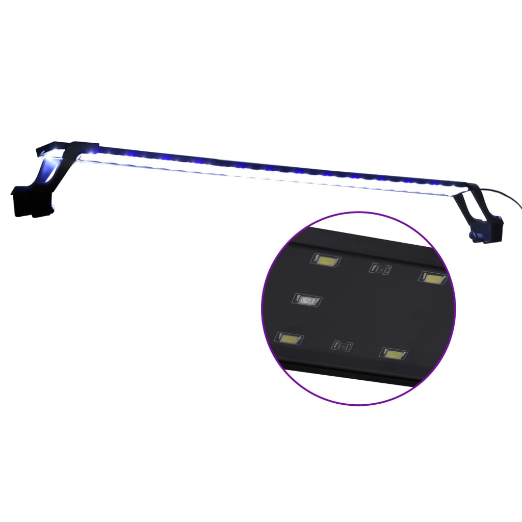 Luce a LED per Acquario con Morsetti 90-105 cm Blu e Bianco