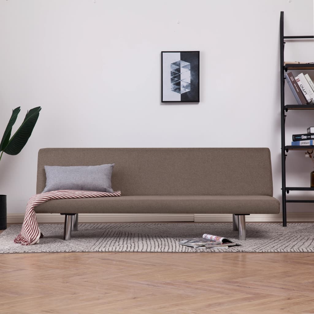 Divano Letto Grigio Talpa in Poliestere
