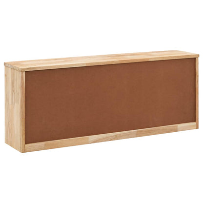 Panca con Scarpiera 94x20x38 cm in Legno Massello di Noce