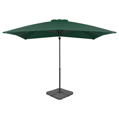 Ombrellone da Giardino con Base Portatile Antracite