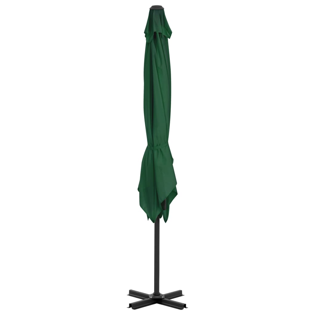 Ombrellone da Giardino con Base Portatile Antracite