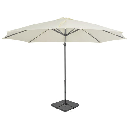 Ombrellone da Giardino con Base Portatile Sabbia