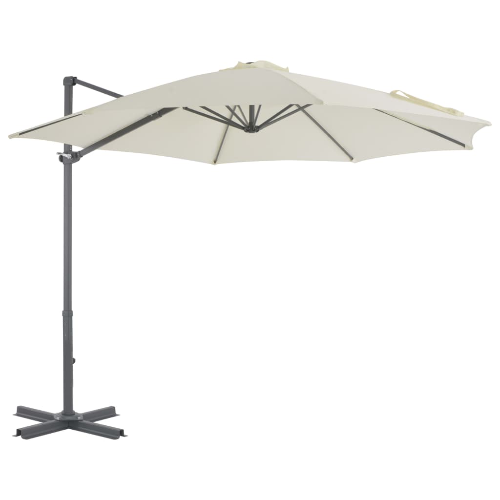 Ombrellone da Giardino con Base Portatile Sabbia