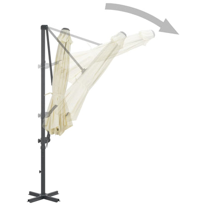 Ombrellone da Giardino con Base Portatile Sabbia