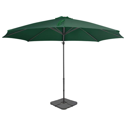 Ombrellone da Giardino con Base Portatile Antracite
