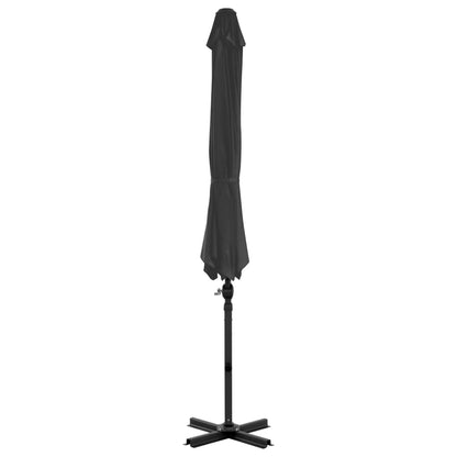 Parasole da Giardino con Base Portatile Antracite