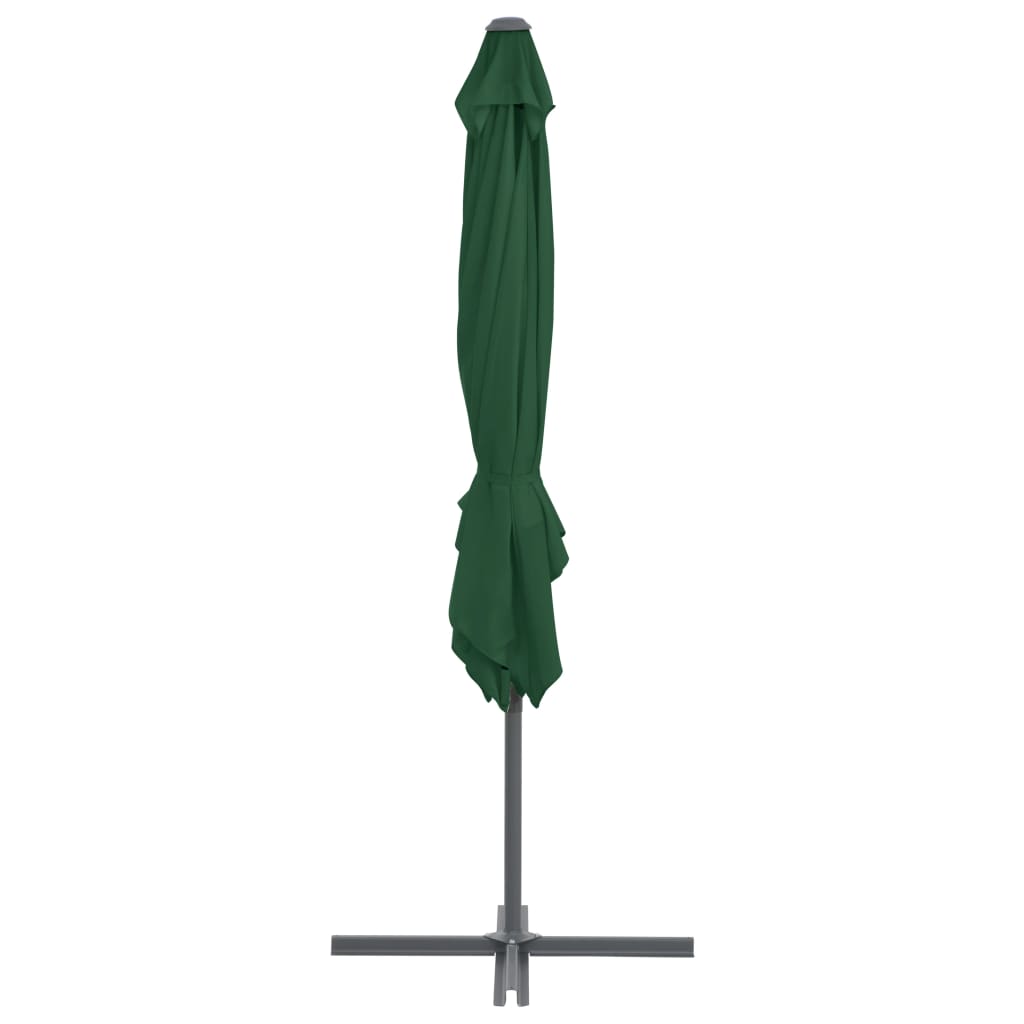 Ombrellone da Giardino con Base Portatile Antracite