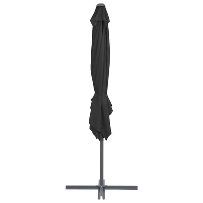 Parasole da Giardino con Base Portatile Antracite