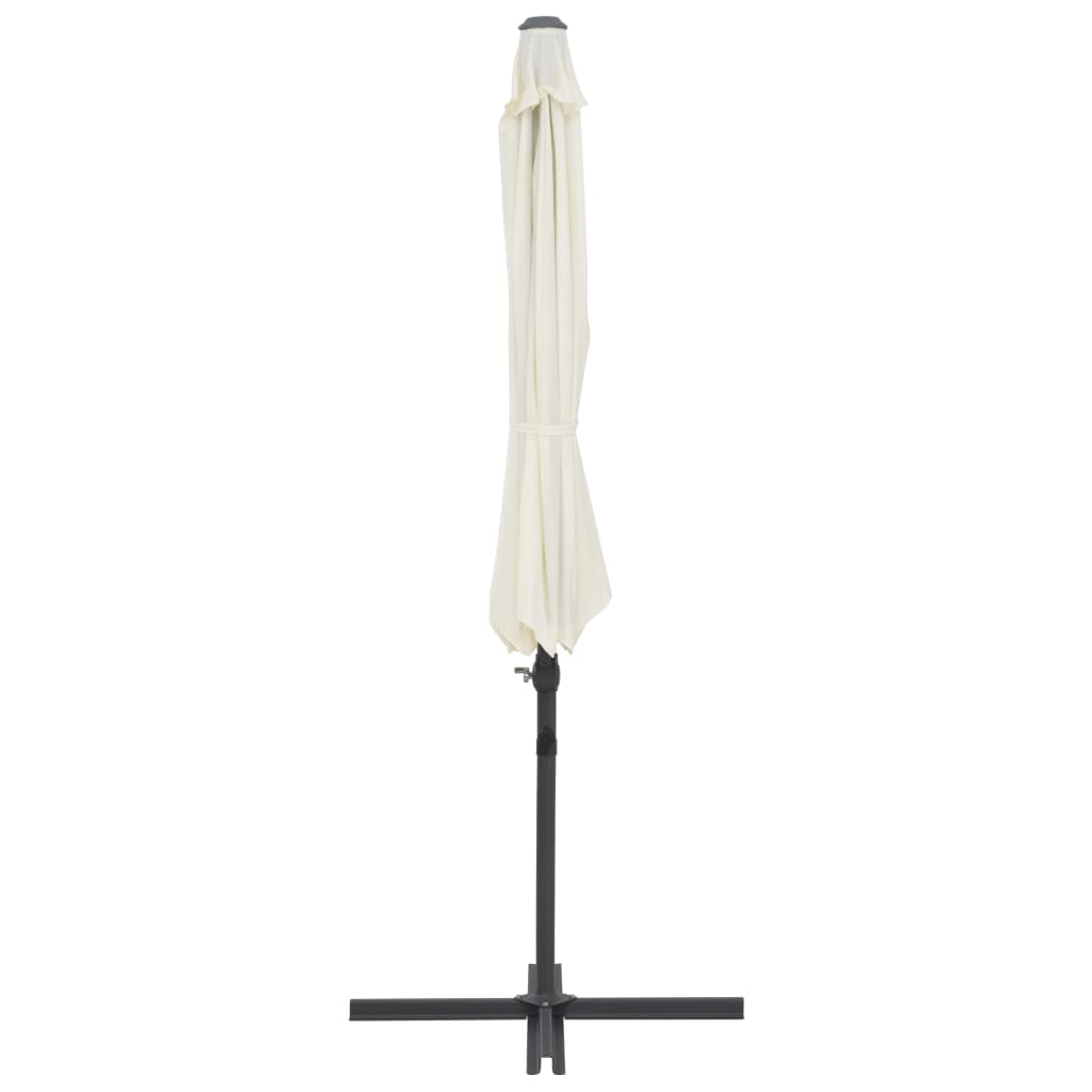 Ombrellone da Giardino con Base Portatile Sabbia
