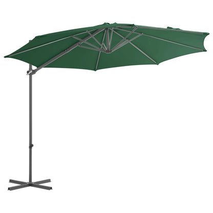 Ombrellone da Giardino con Base Portatile Antracite