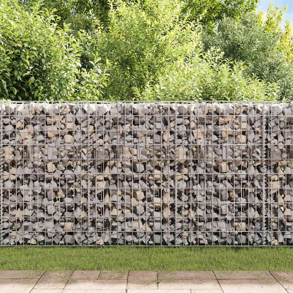 Gabbione in Acciaio Zincato 450x30x100 cm