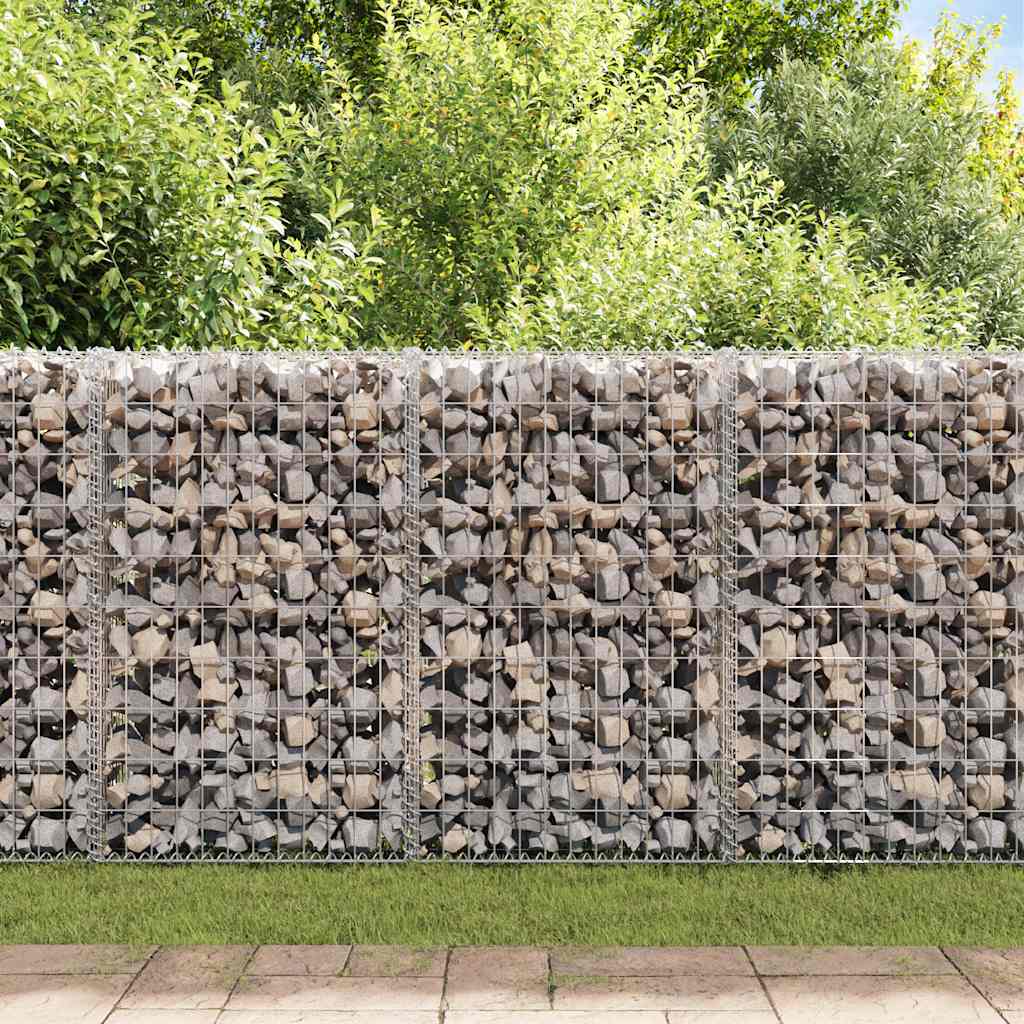 Gabbione in Acciaio Zincato 630x30x100 cm