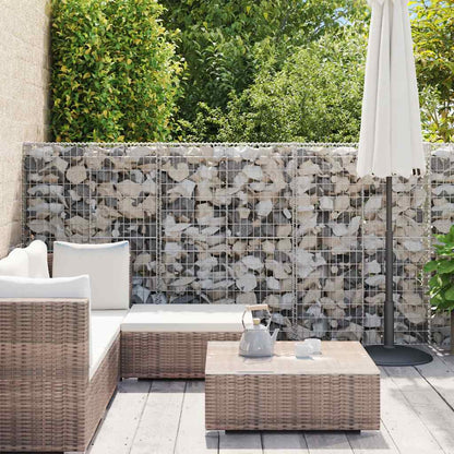 Gabbione in Acciaio Zincato Coperto 900 x 50 x 150 cm