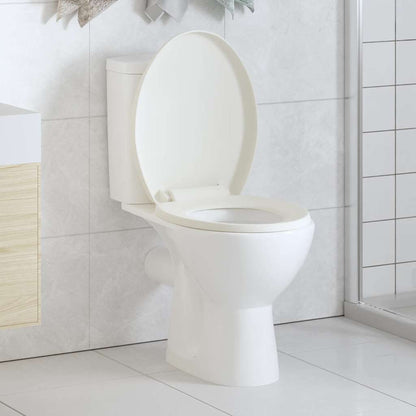 Copriwater Ammortizzato a Sgancio Rapido Bianco