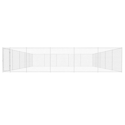 Canile da Esterno in Acciaio Zincato 950x950x185 cm