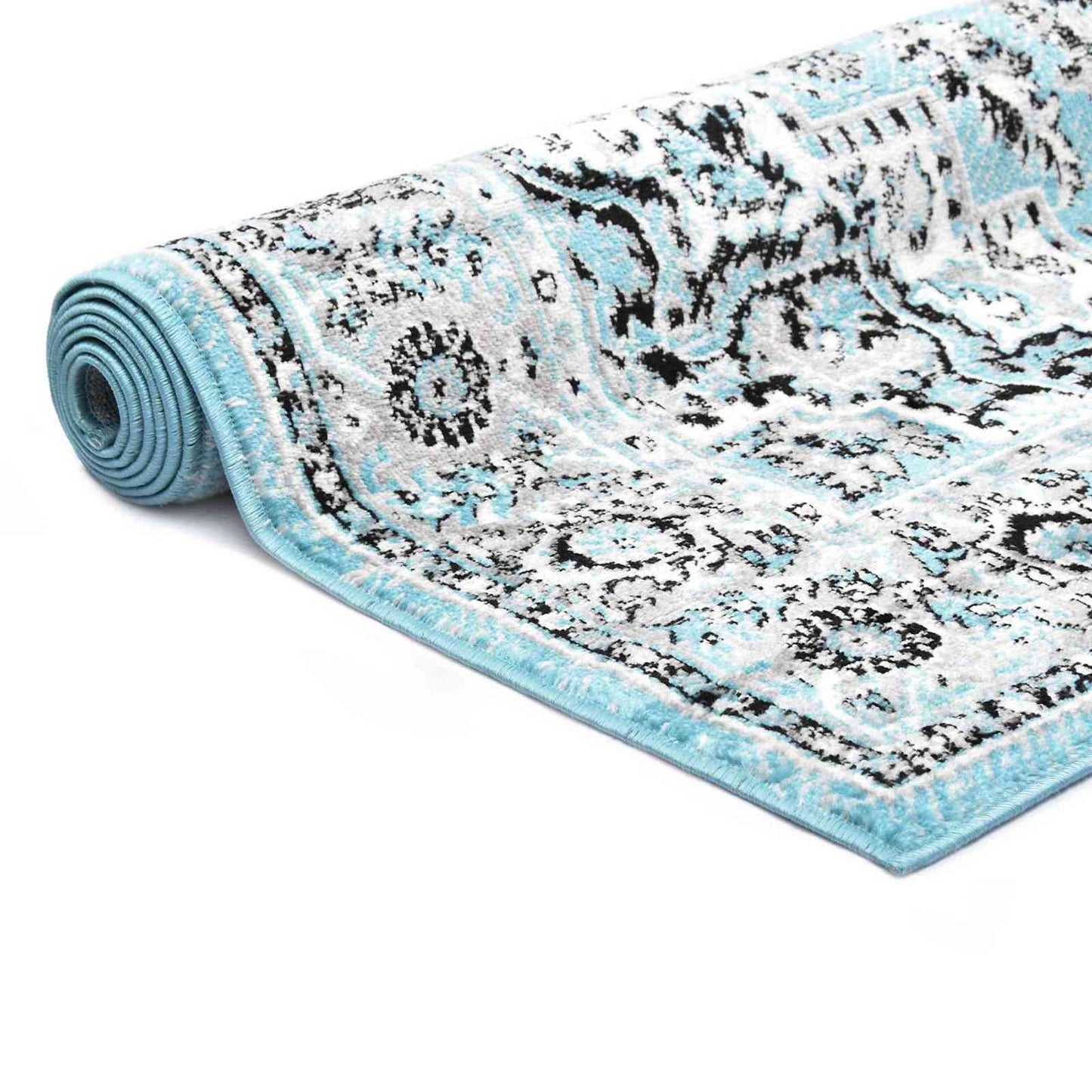 Tappeto Blu Chiaro 80 x 150 cm Polietilene