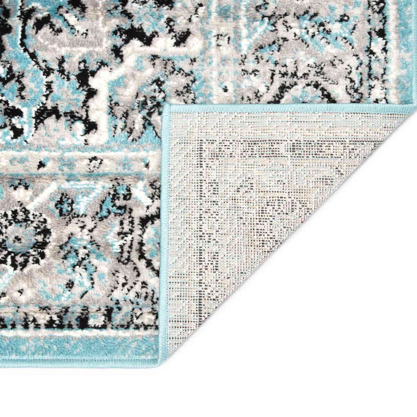 Tappeto Blu Chiaro 80 x 150 cm Polietilene