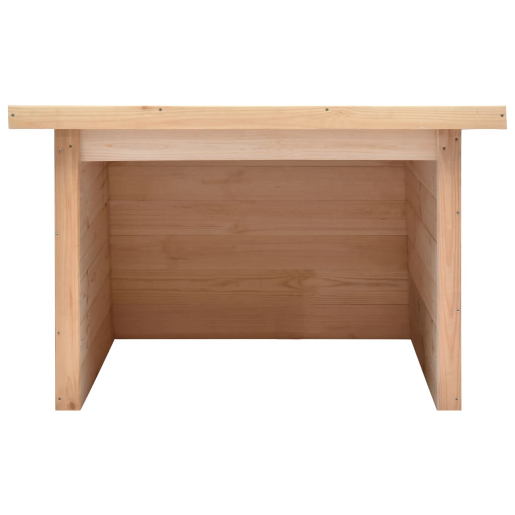 Rimessa per Rasaerba 92x104x59,5 cm Legno Masello di Pino 19 mm