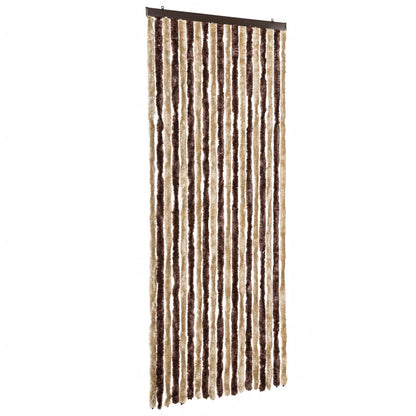 Zanzariera Grigio e Marrone Chiaro 56x185 cm  Ciniglia