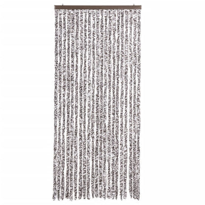 Zanzariera Marrone e Beige 90x220 cm Ciniglia