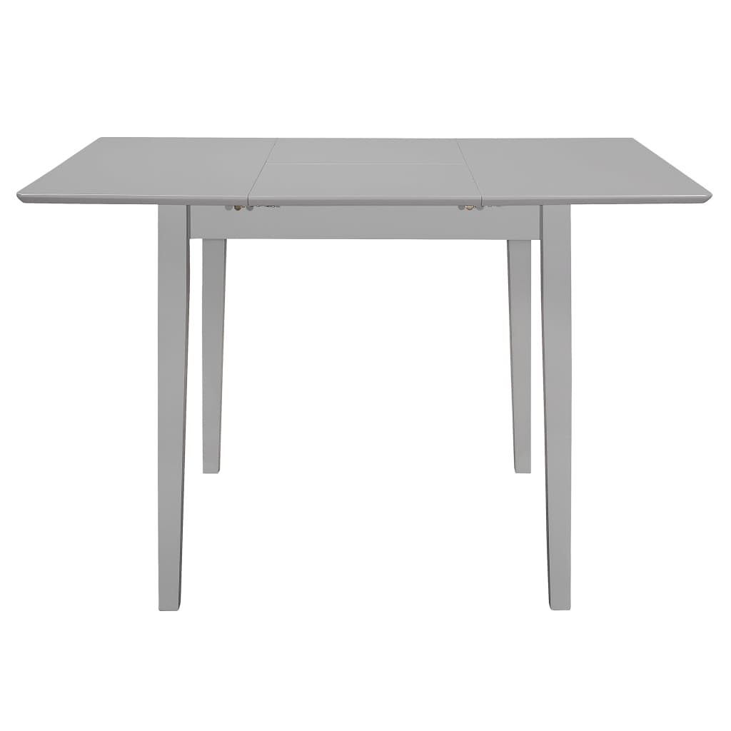 Set da Pranzo 3 pz in MDF Grigio