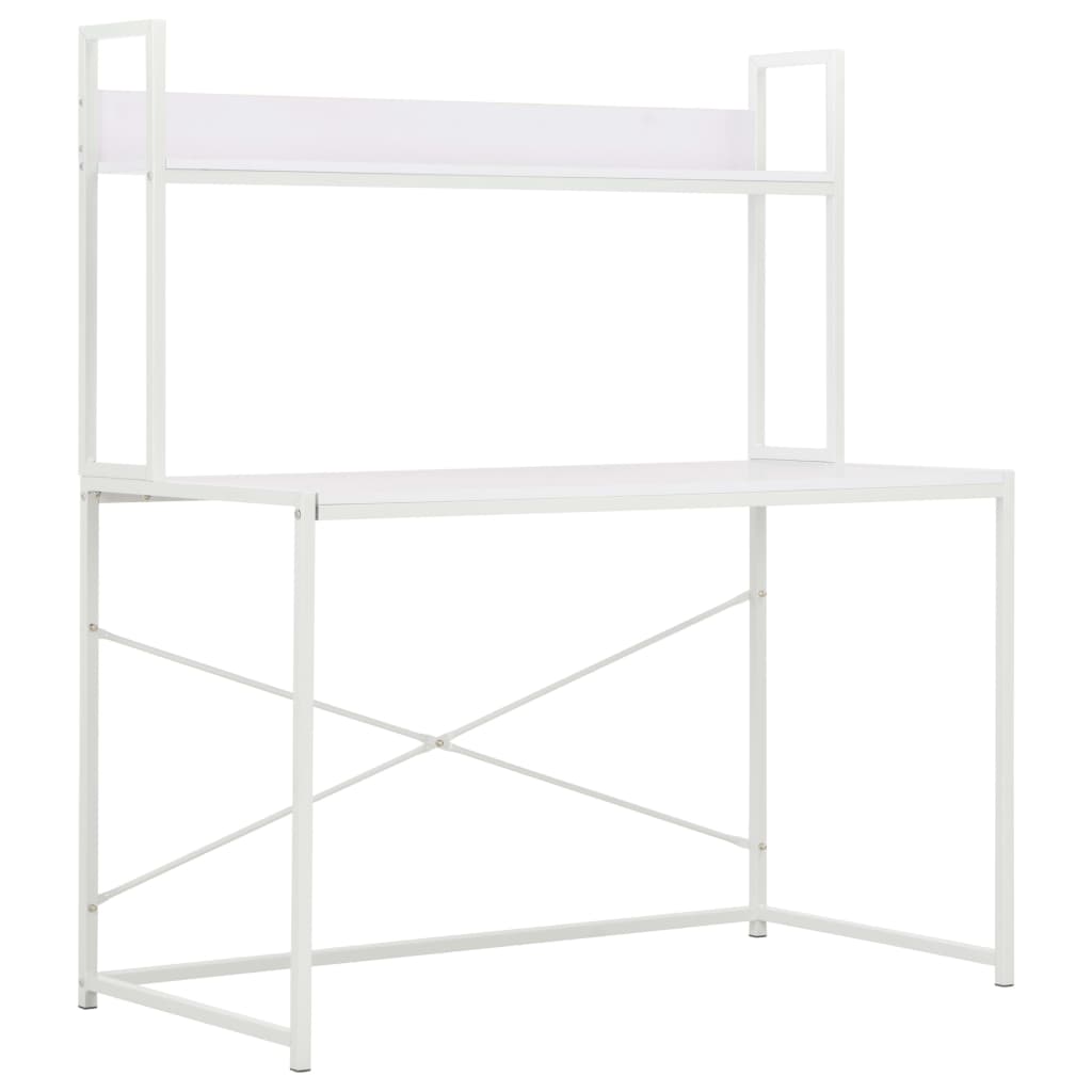 Scrivania per Computer Bianca 120x60x138 cm