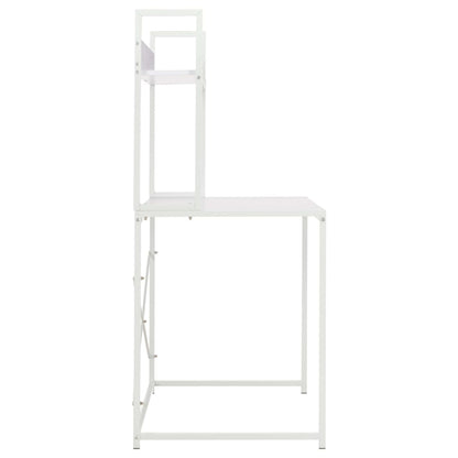 Scrivania per Computer Bianca 120x60x138 cm