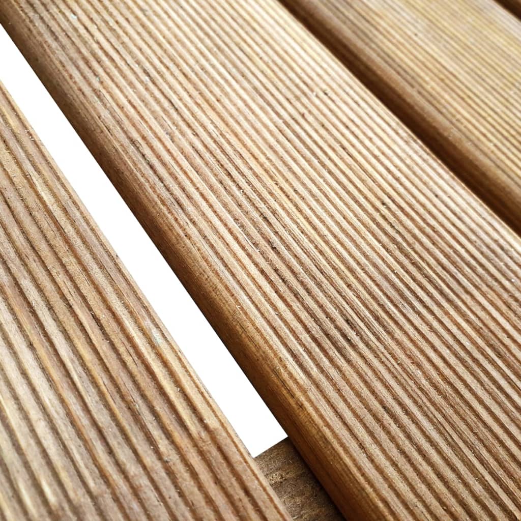 Piastrelle per Esterni 24 pz 50x50 cm in Legno Marrone