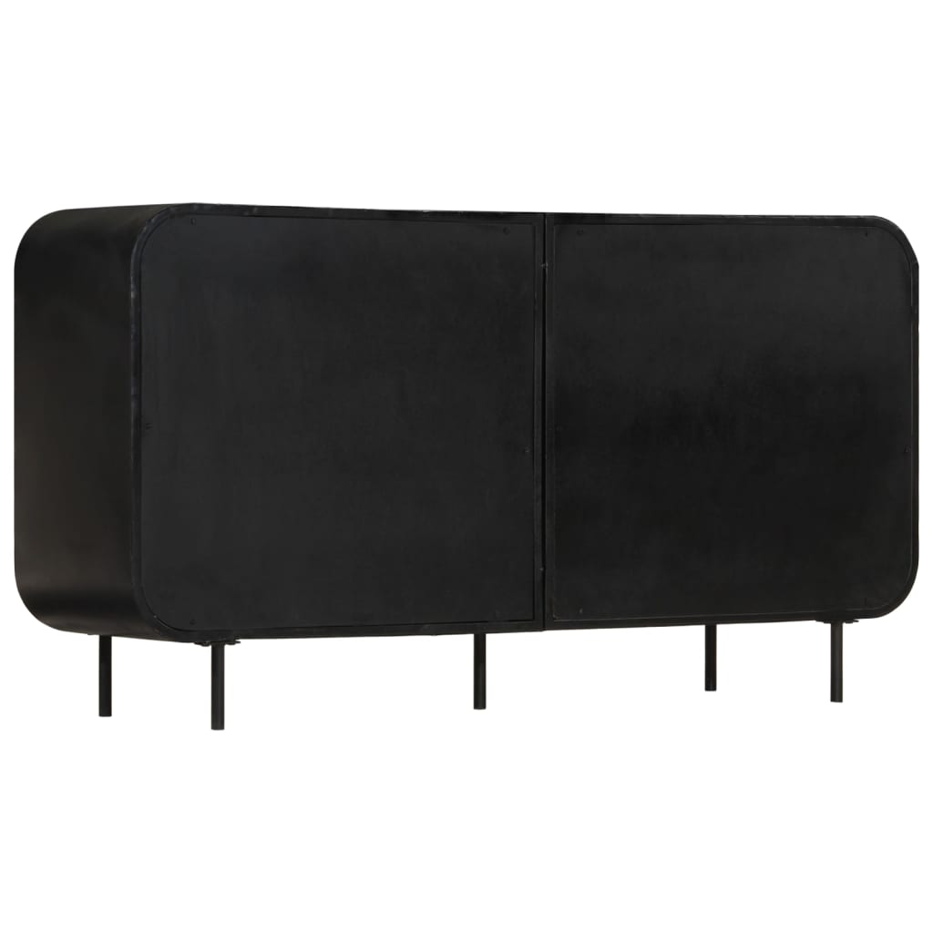 Credenza in Legno Massello di Recupero 140x35x76 cm