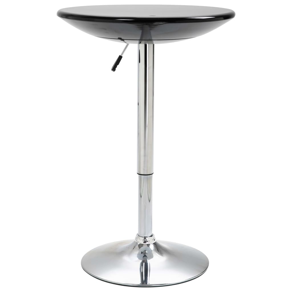 Tavolo da Bar Nero Ø60 cm in ABS