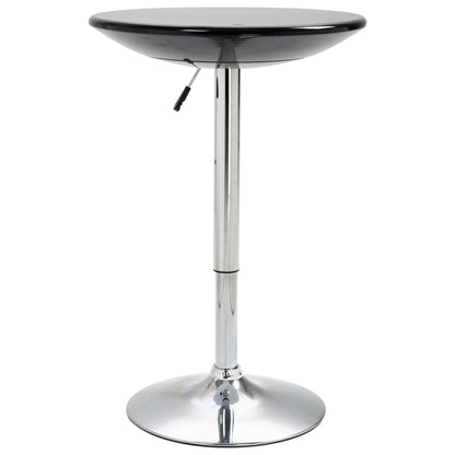 Tavolo da Bar Nero Ø60 cm in ABS