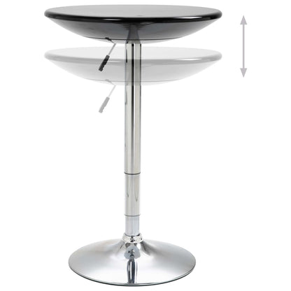 Tavolo da Bar Nero Ø60 cm in ABS
