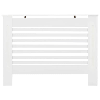 Copertura per Radiatore Bianca 112x19x81,5 cm in MDF