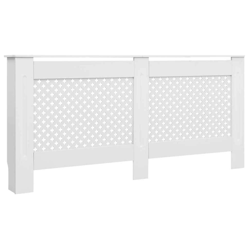 Copertura per Radiatore Bianca 172x19x81,5 cm in MDF