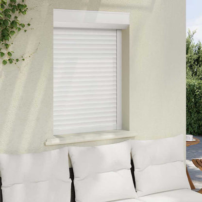 Tapparella Avvolgibile in Alluminio 70x100 cm Bianca