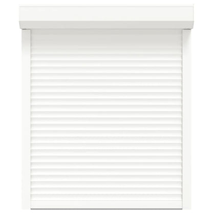 Tapparella Avvolgibile in Alluminio 100x120 cm Bianca