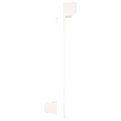 Persiana a rullo Bianco 100 x 130 cm Alluminio e poliuretano