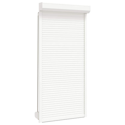 Persiana a rullo Bianco 100 x 210 cm Alluminio e poliuretano