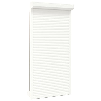 Tapparella Avvolgibile in Alluminio 110x220 cm Bianca