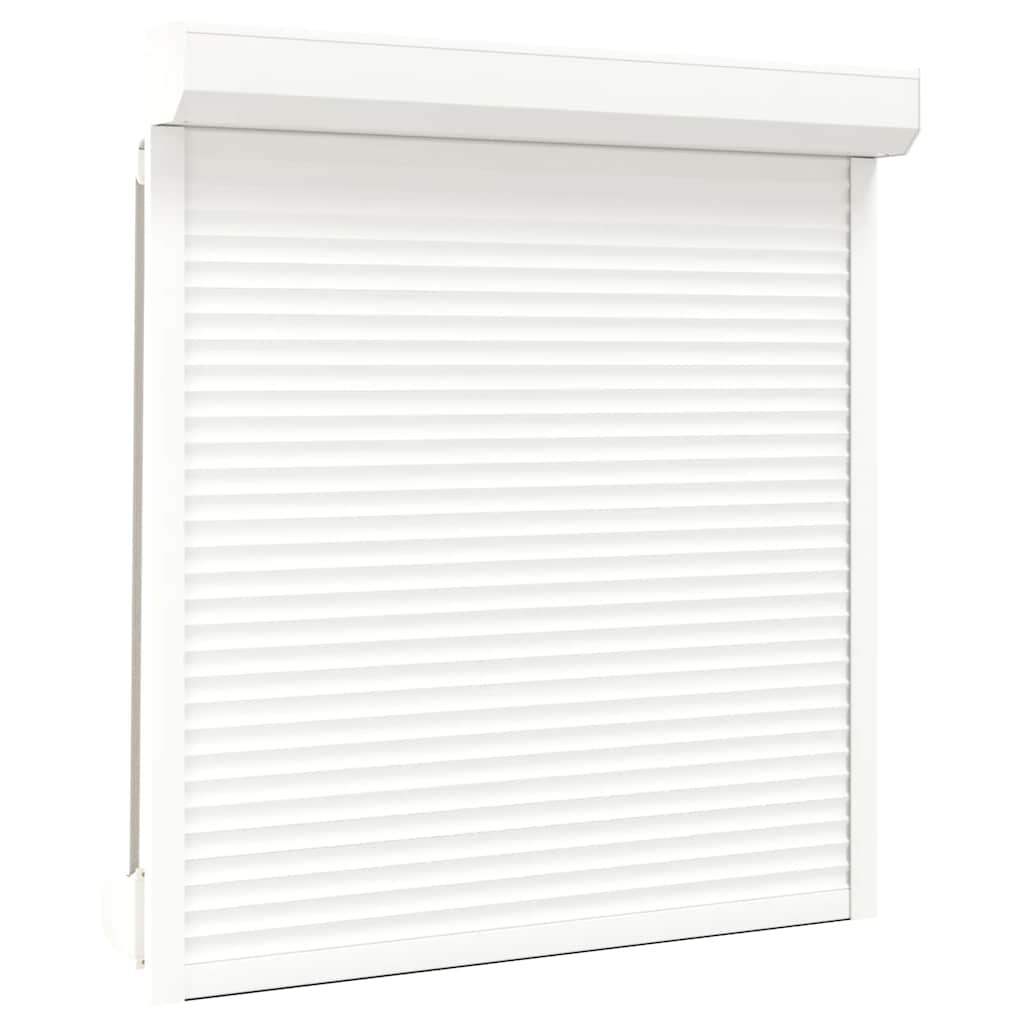 Tapparella Avvolgibile in Alluminio 130x140 cm Bianca